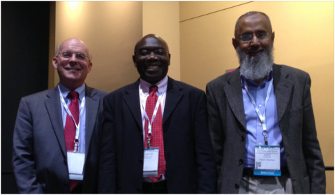 Drs. Murray (Mac) Lumpkin, Ekopimo Ibia, and Rizwan Ahmad